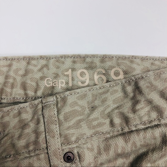 GAP Leopard Cheetah Petite Skinny Jeans - Picture 2 of 4